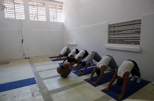 Yoga for inmates